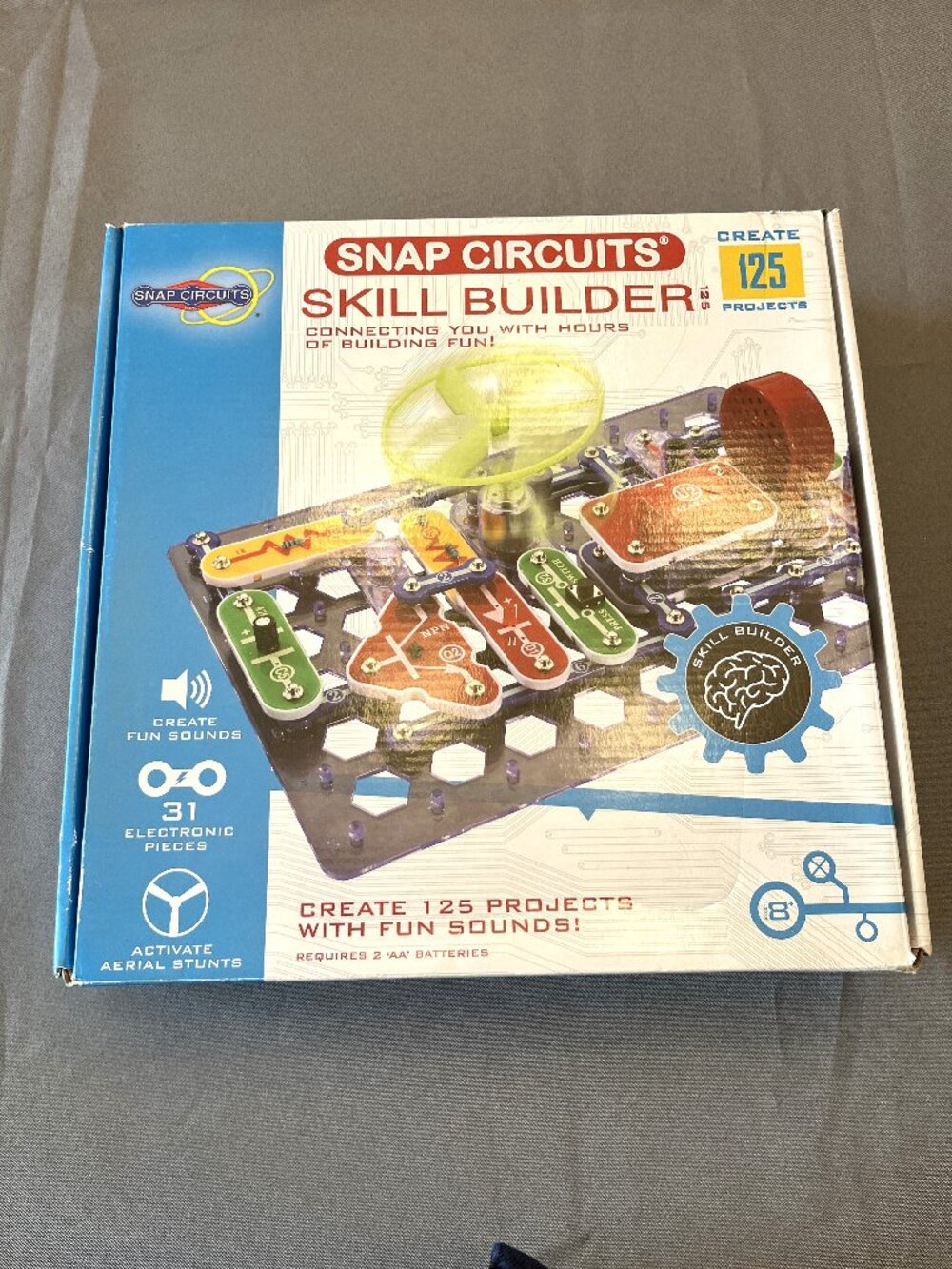 Elenco Snap Circuits SB-125 Skill Builder Set Create 125 Electronic Projects